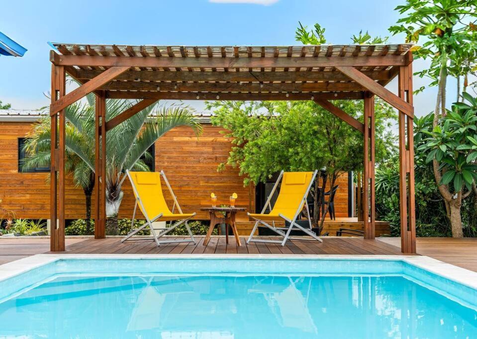 Bungalow L'Escale De Takamaka Saint Benoit Luaran gambar